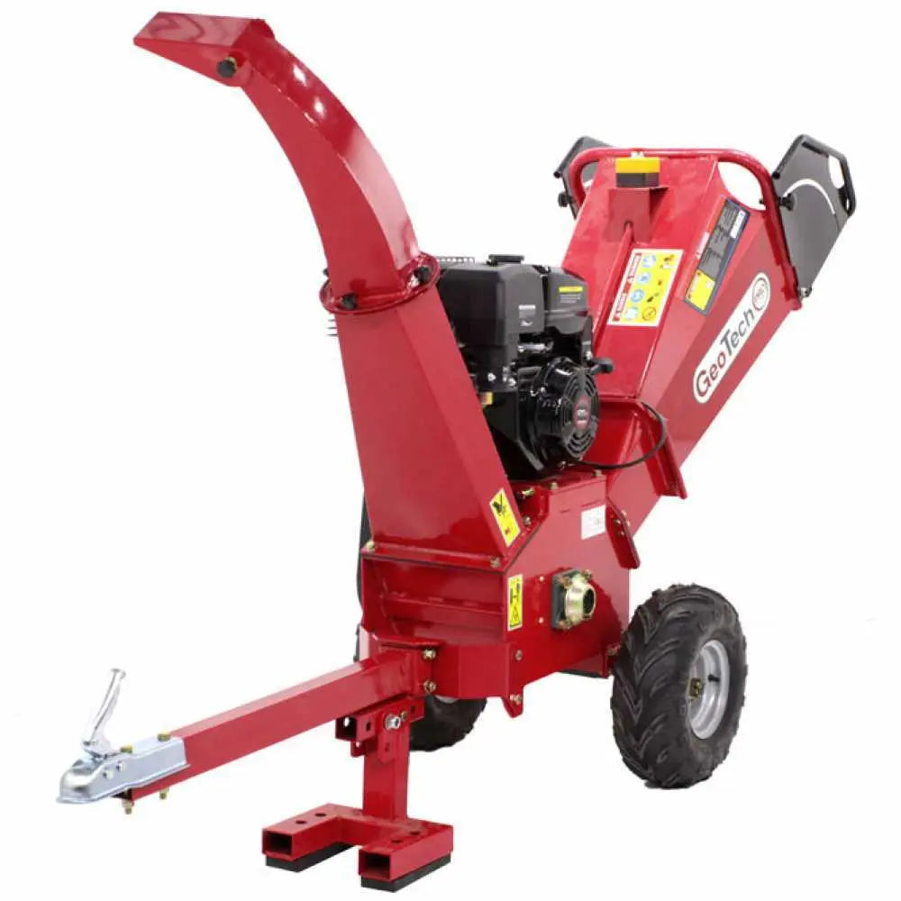 Professioneller GeoTech PCS 155LE Benzin-Häcksler 15 PS Motor, Elektrostarter