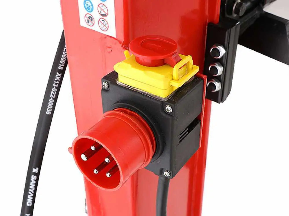 GeoTech LSP12-100VE Elektroschenholzspalter, 3-phasig - Vertikal - 12 Tonnen