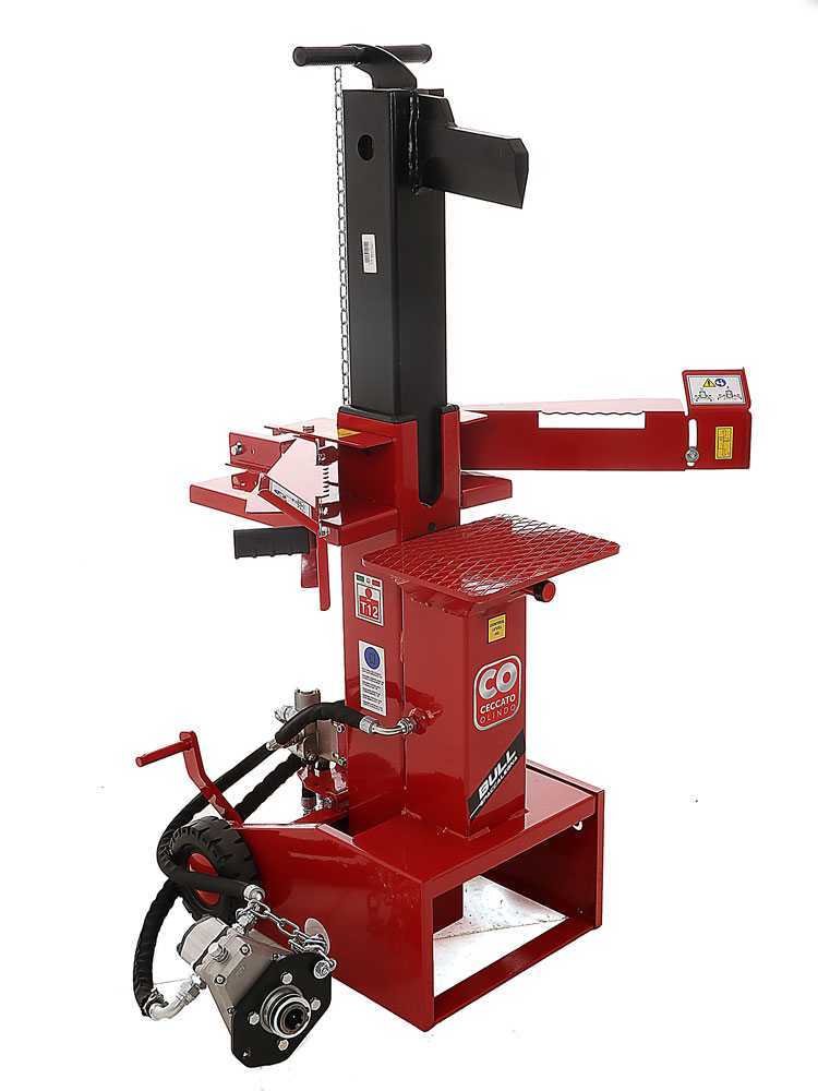 Vertikaler Holzspalter Ceccato BULL SPLT12 für Traktor – 12 Tonnen – Hub 540 mm