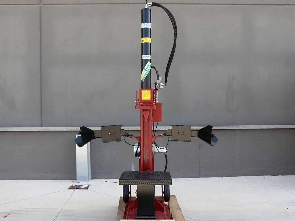 Elektrischer, vertikaler Holzspalter, 20 Tonnen, 1000 mm Hub