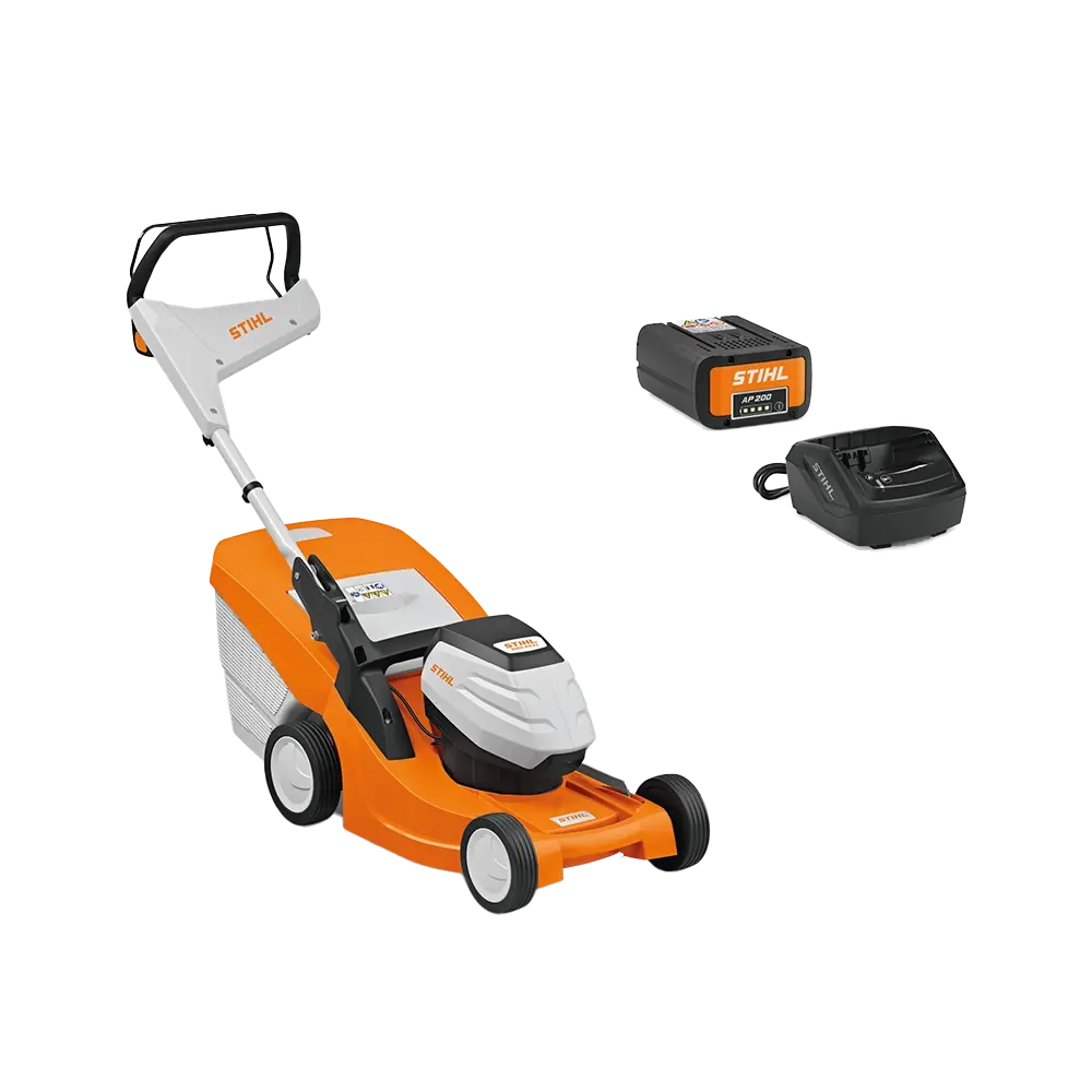 Stihl Rasenmäher Rma 443 C Pack Mit Ap 200 + Al 300