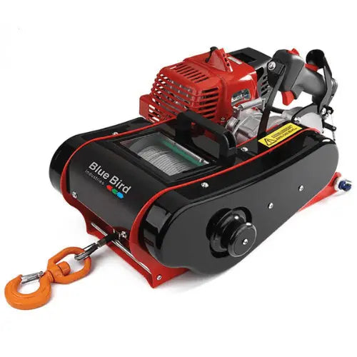 Motorwinde Blue Bird BB-1610X – 2T-Rückewinde mit Verbrennungsmotor