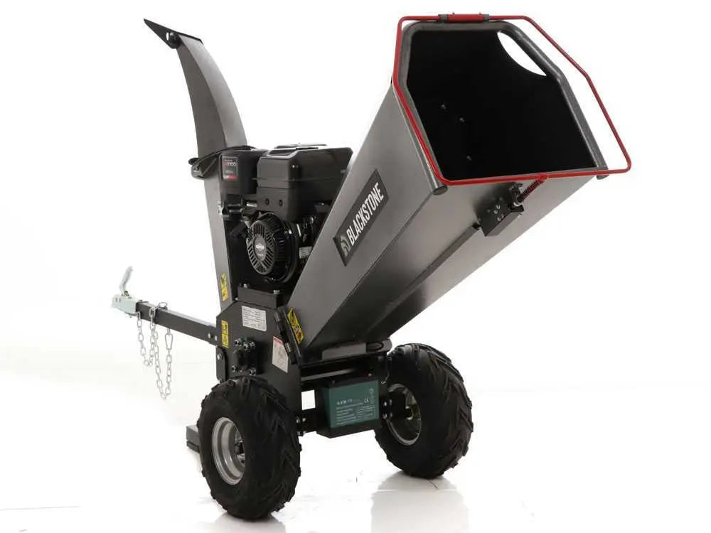 BlackStone BC 1500 LE - Professioneller Benzin-Häcksler - Loncin Benzinmotor 12,24 PS