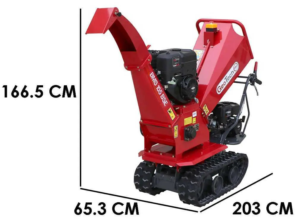 Raupenhäcksler - motorgesteuerte Schubkarre GeoTech-Pro BMS155 BS - B&S XR2100 Motor