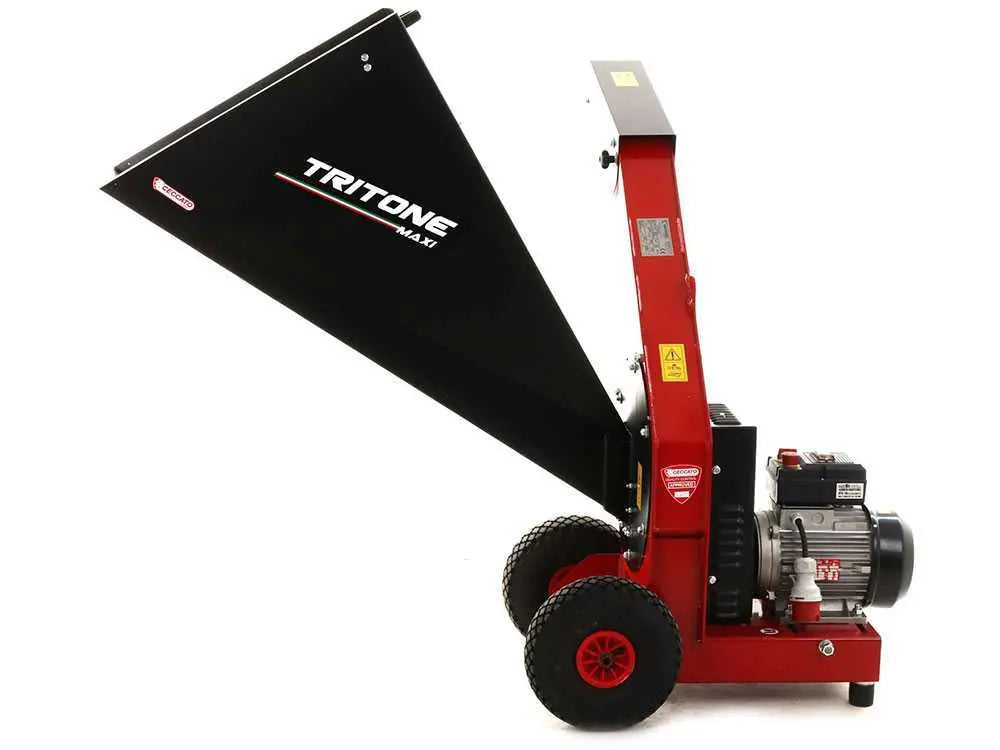 Elektrischer Häcksler Ceccato Tritone Maxi Electric - Dreiphasig 7.5 PS