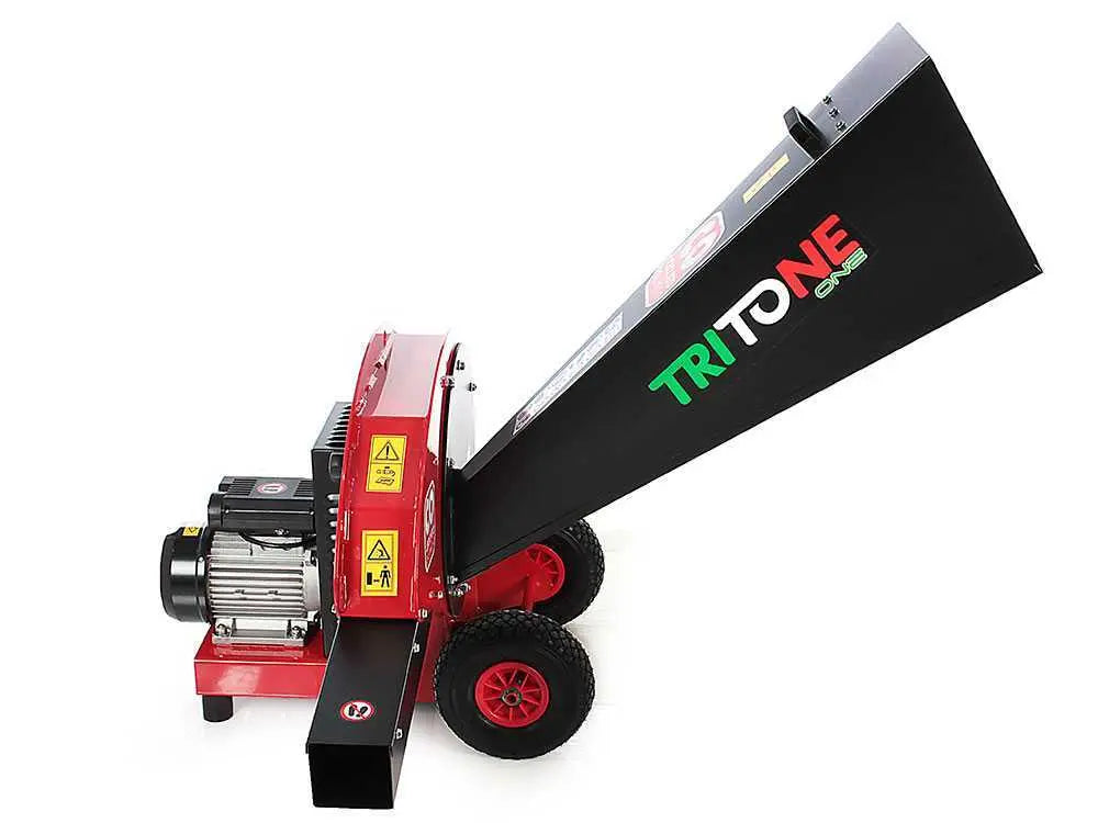 Elektrischer Häcksler Ceccato Tritone ONE mit 4 PS Drehstrommotor