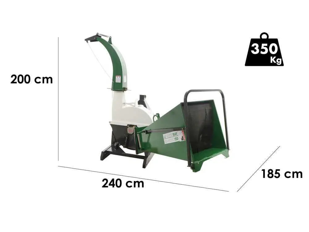 GreenBay GB-WTDC 150 Traktorhäcksler