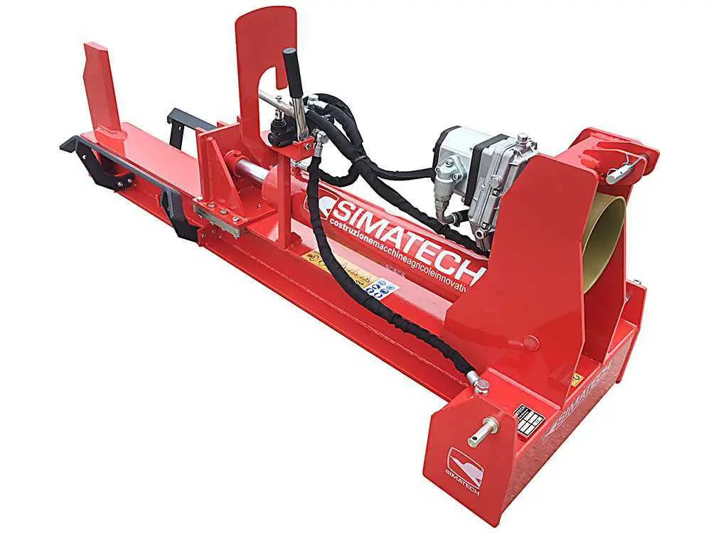 Horizontaler Holzspalter für Traktor Simatech S350 - 35 Tonnen - Hub 800 mm