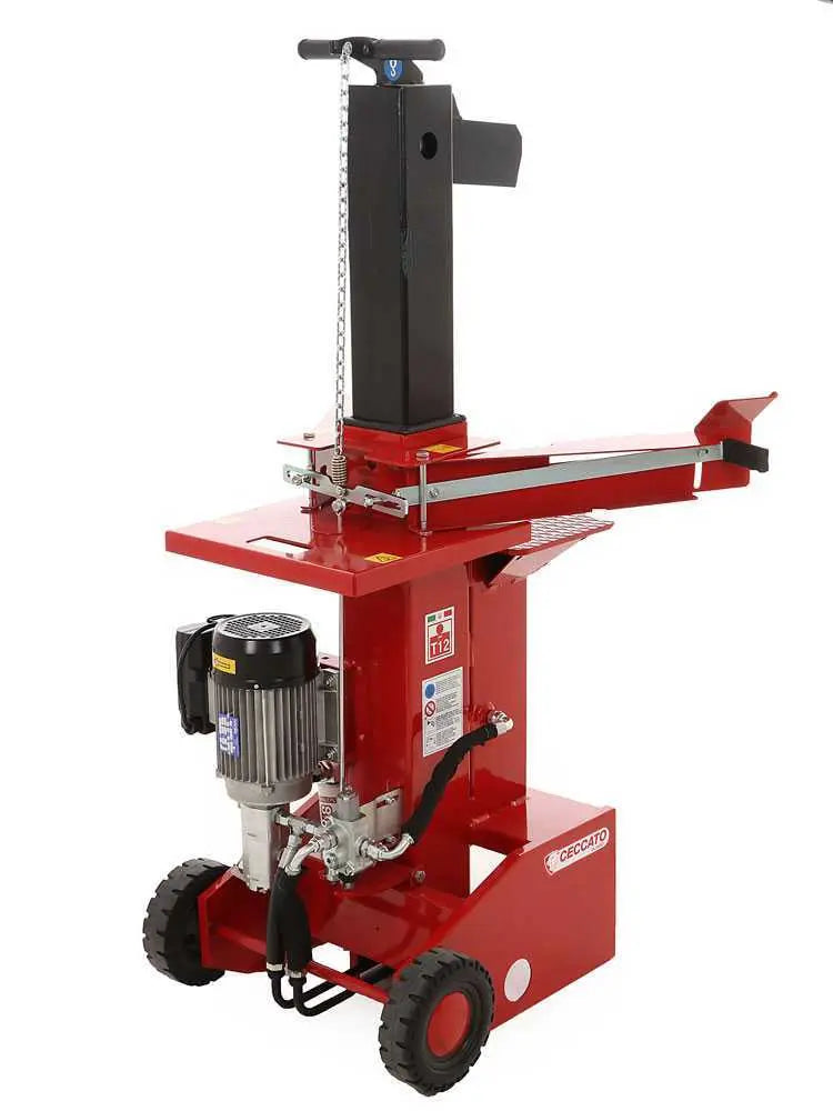 Vertikaler Einphasen-Elektro-Holzspalter Ceccato BULL SPLE12 - 12 Tonnen - Hub 540 mm
