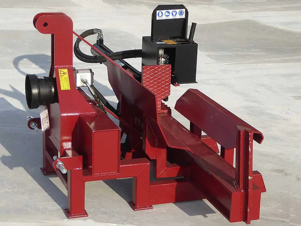 Horizontaler Holzspalter mit Dreipunktanbau für Traktor, 20 Tonnen