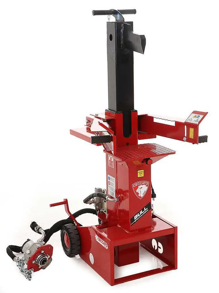 Vertikaler Holzspalter für Traktor und Elektroantrieb Ceccato BULL SPLET12 KOMBI - 12 Tonnen