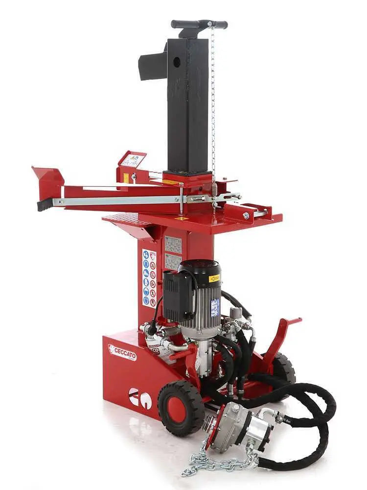 Vertikaler Holzspalter für Traktor und Elektroantrieb Ceccato BULL SPLET12 KOMBI - 12 Tonnen