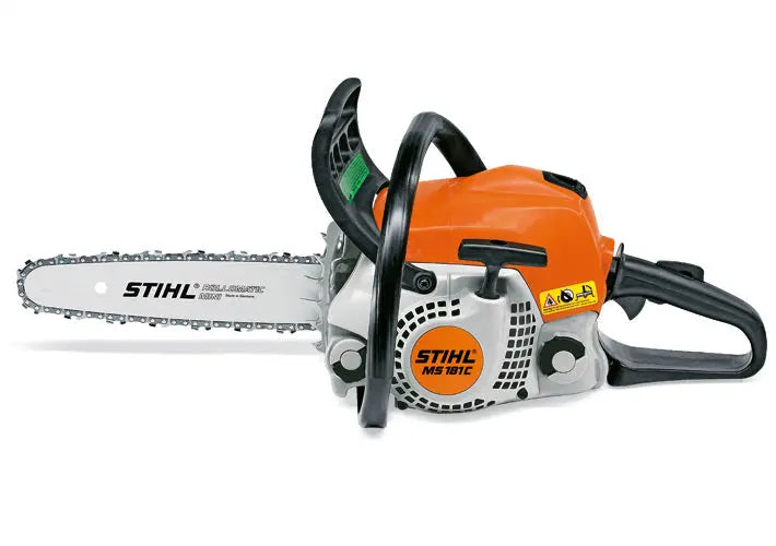 Stihl Kettensäge MS 181 C-BE mit 2 Originalketten